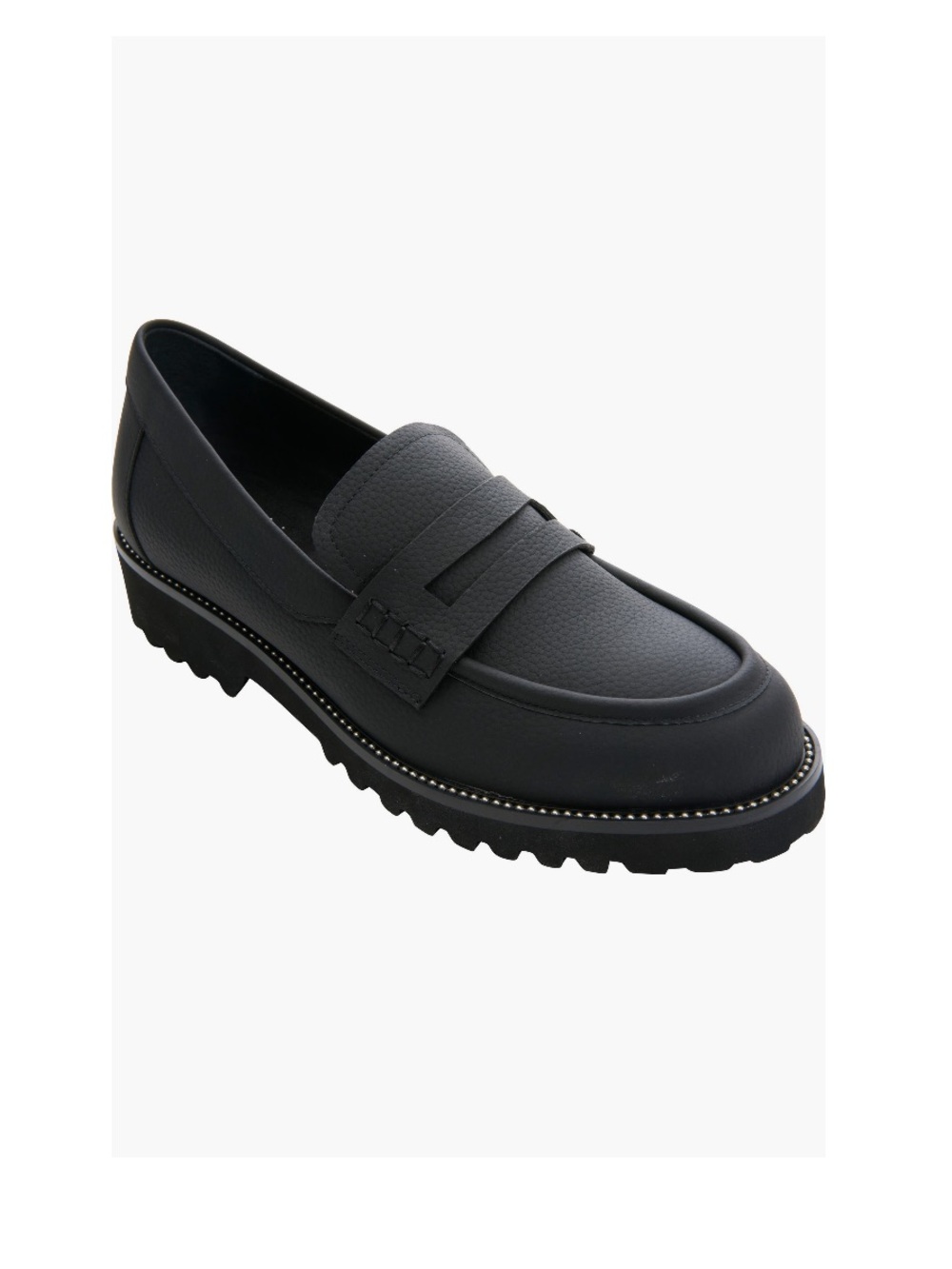 VANELi Zayna Water Resistant Penny Loafers Black Milled Calf Women’s 7 Narrow 7N